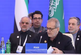 رئیس‌جمهور: نیروهای مسلح ایران طبق ماده ۵۱ منشور سازمان ملل، از ملت و تمامیت ارضی کشور دفاع کردند
