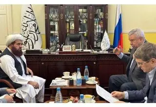 رایزنی طالبان و روسیه برای توسعه روابط تجاری و اقتصادی