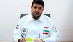 رئیس هلال احمر: حمله به آمبولانس امدادی در لار نقض آشکار حقوق بین الملل بشردوستانه است