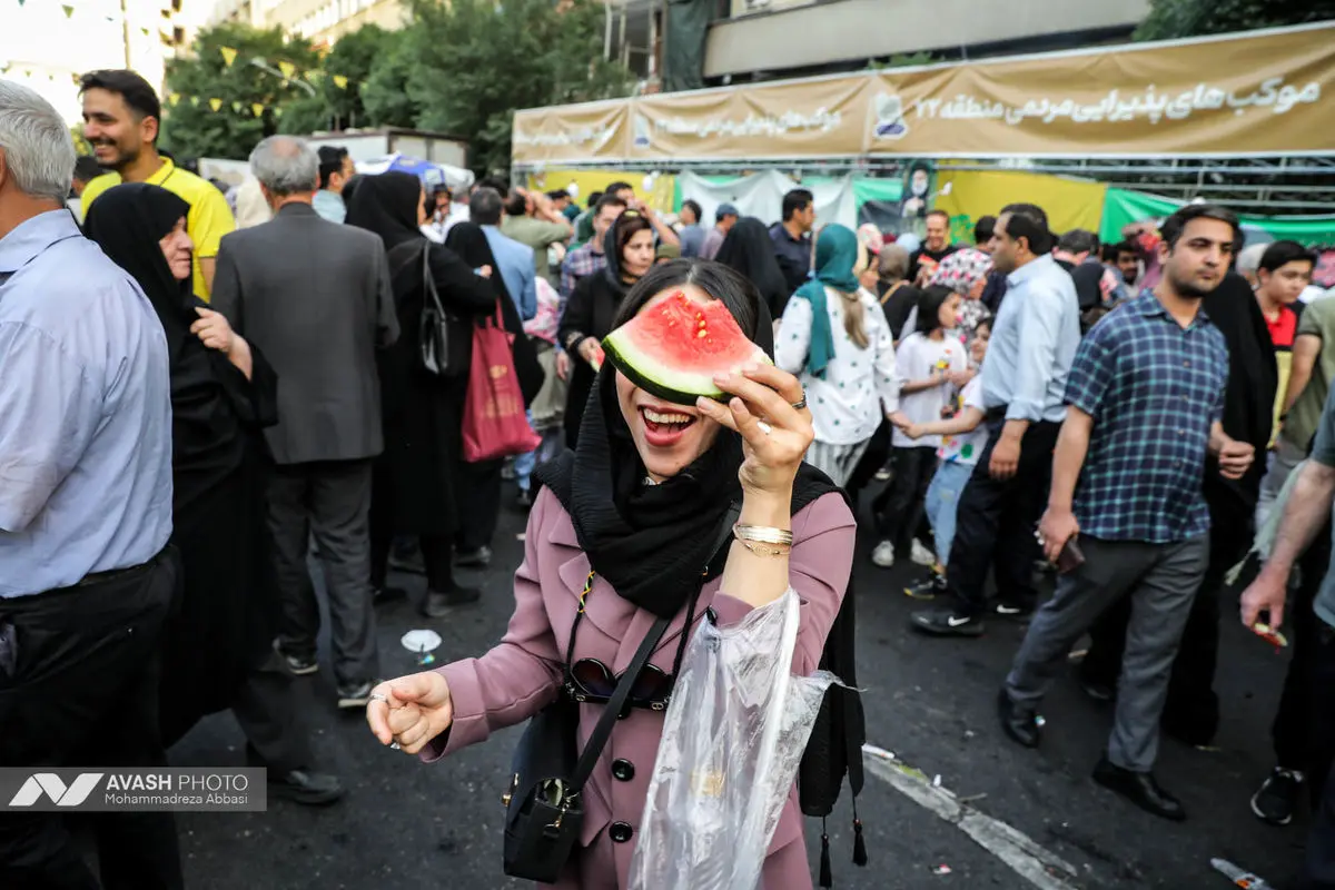 اجتماع ۵ کیلومتری امام رضایی‌ها در تهران