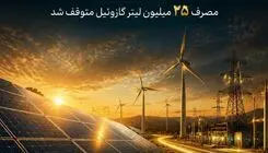 صرفه‌جویی روزانه بیش از ۲۴.۹ میلیون لیتر گازوئیل در نیروگاه‌های حرارتی