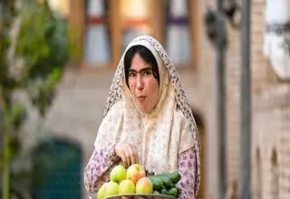 تیپ جنجالی خانم بازیگر سریال بامداد خمار +عکس