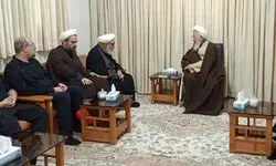 دیدار حجت‌الاسلام‌والمسلمین محمدی گلپایگانی و سیدحسن خمینی با آیت‌الله جوادی آملی