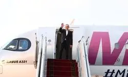 توقف پزشکیان در فرودگاه رشت 