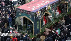 خاکسپاری ۲۸ شهید جنگ رمضان در بهشت زهرا (س)