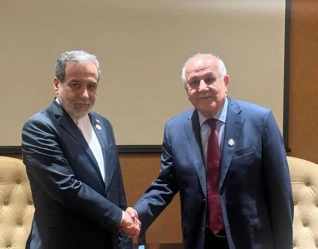 مقام فلسطینی با عراقچی گفتگو کرد