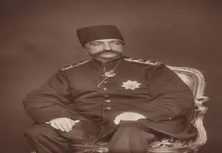 «ناصرالدین شاه» در دوران جوانی و با ظاهر متفاوت