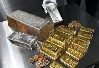 افزایش ۳.۹ درصدی طلا در معاملات روز جمعه 