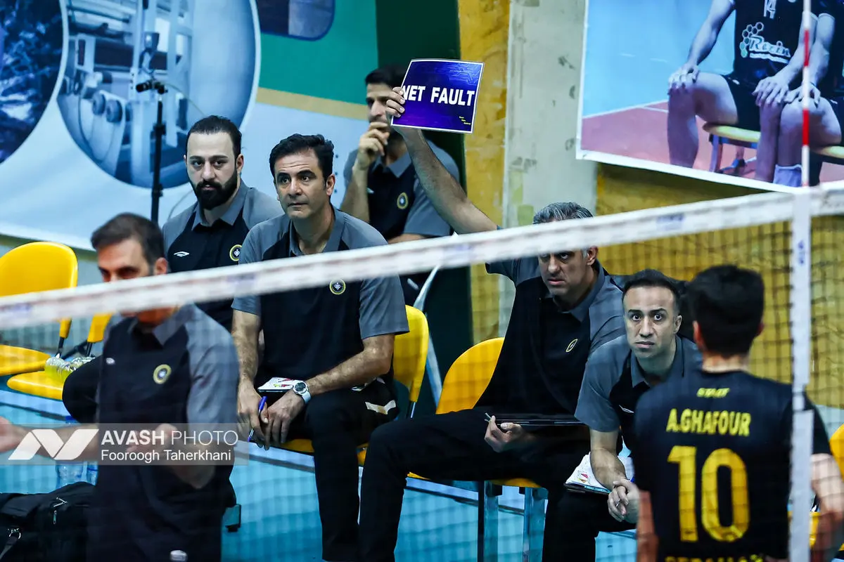 دیدار تیم های والیبال شهرداری ارومیه و سپاهان