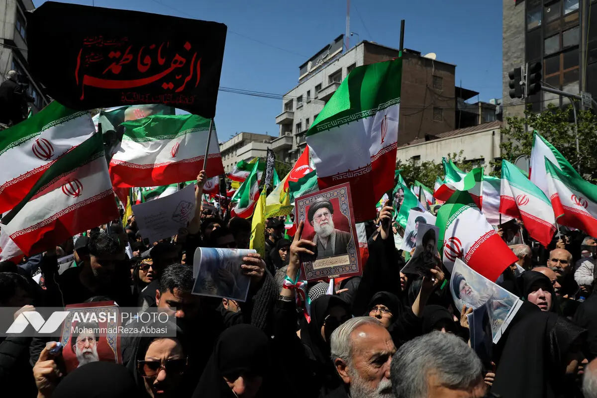 مراسم اربعین رهبر شهید انقلاب در تهران