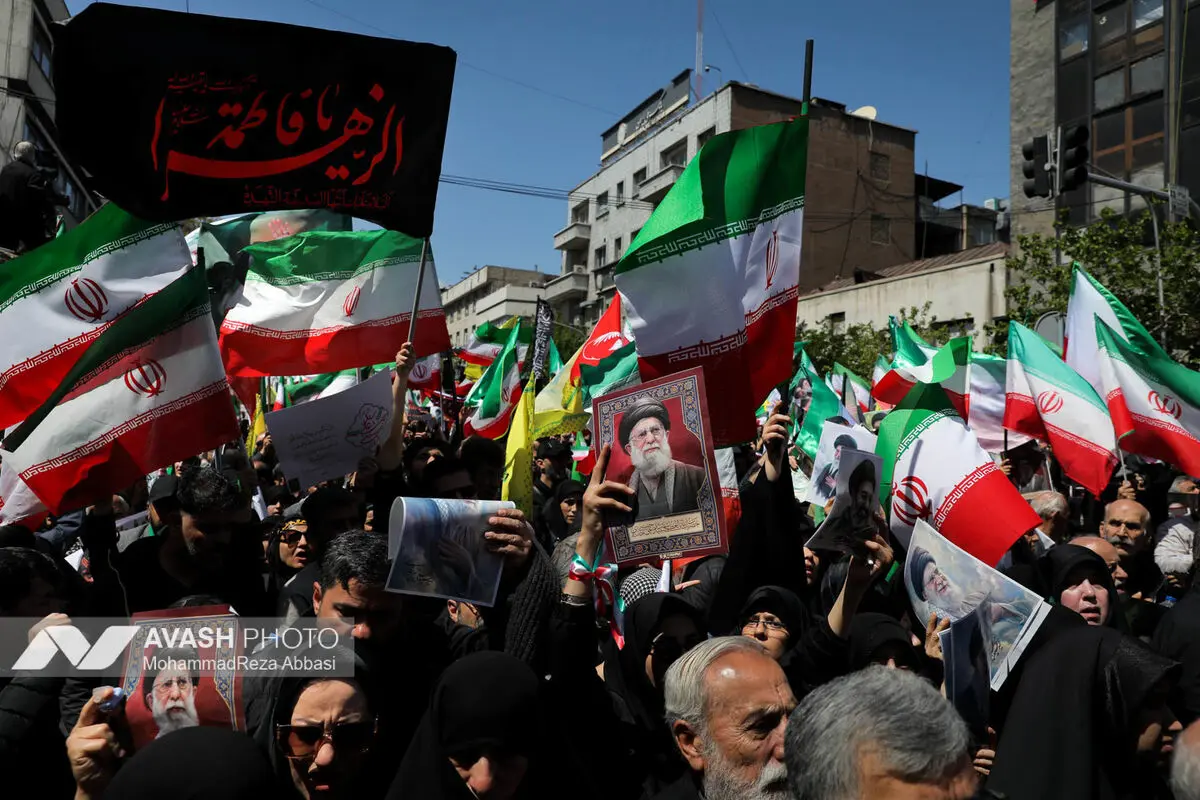 مراسم اربعین رهبر شهید انقلاب در تهران