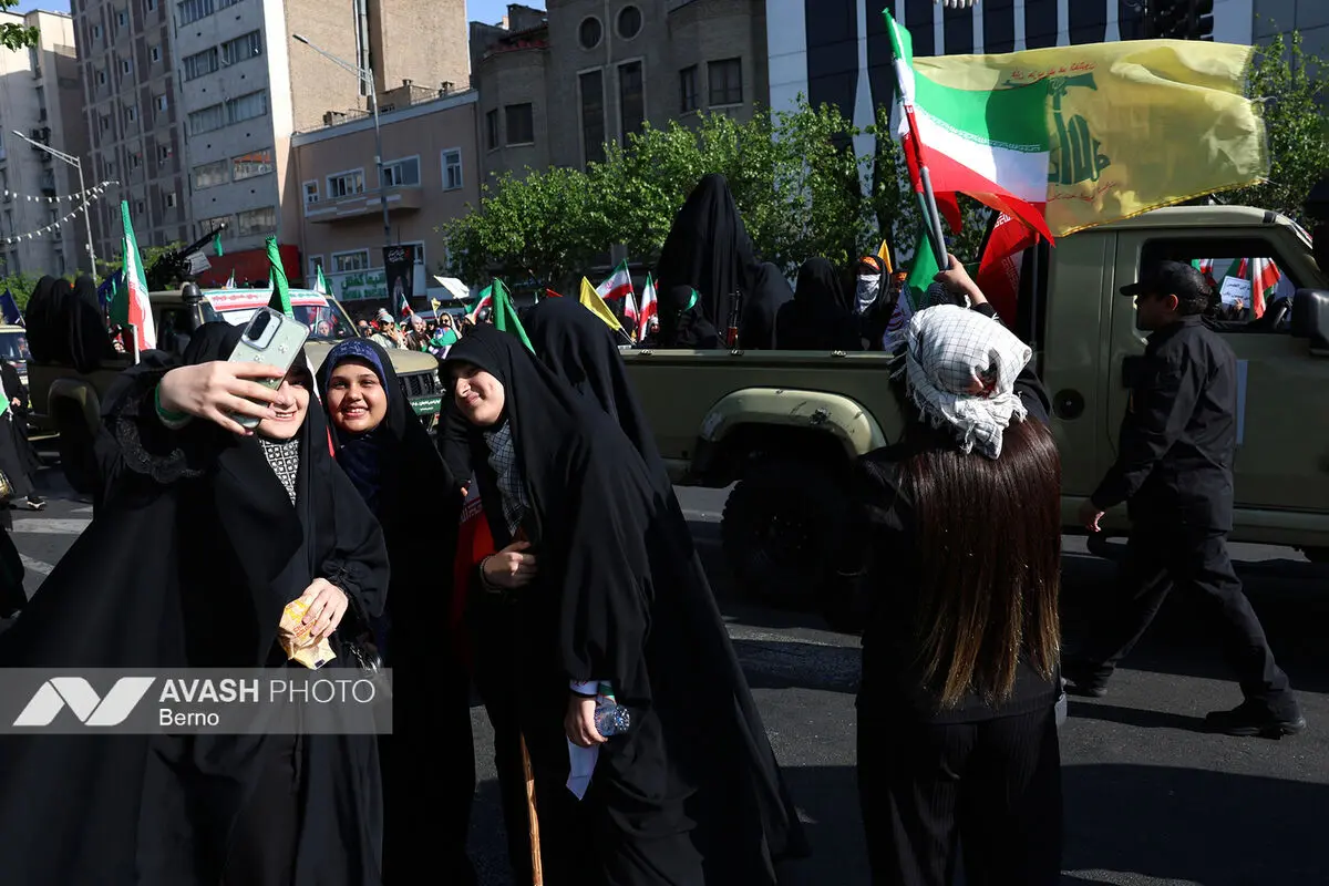رزمایش بزرگ «دختران جان‌فدای ایران»