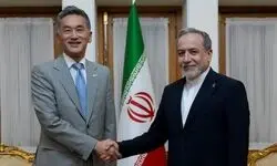 دیدار خداحافظی سفیر ژاپن در ایران با عراقچی