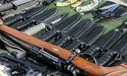 کشف محموله‌های سلاح، مهمات و هزاران چاقوی ضامن‌دار در مرزهای جنوبی