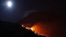 فوران آتشفشان در جنوب غربی ژاپن