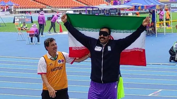 کسب چهارمین مدال طلای پارادوومیدانی جهان توسط باجولوند