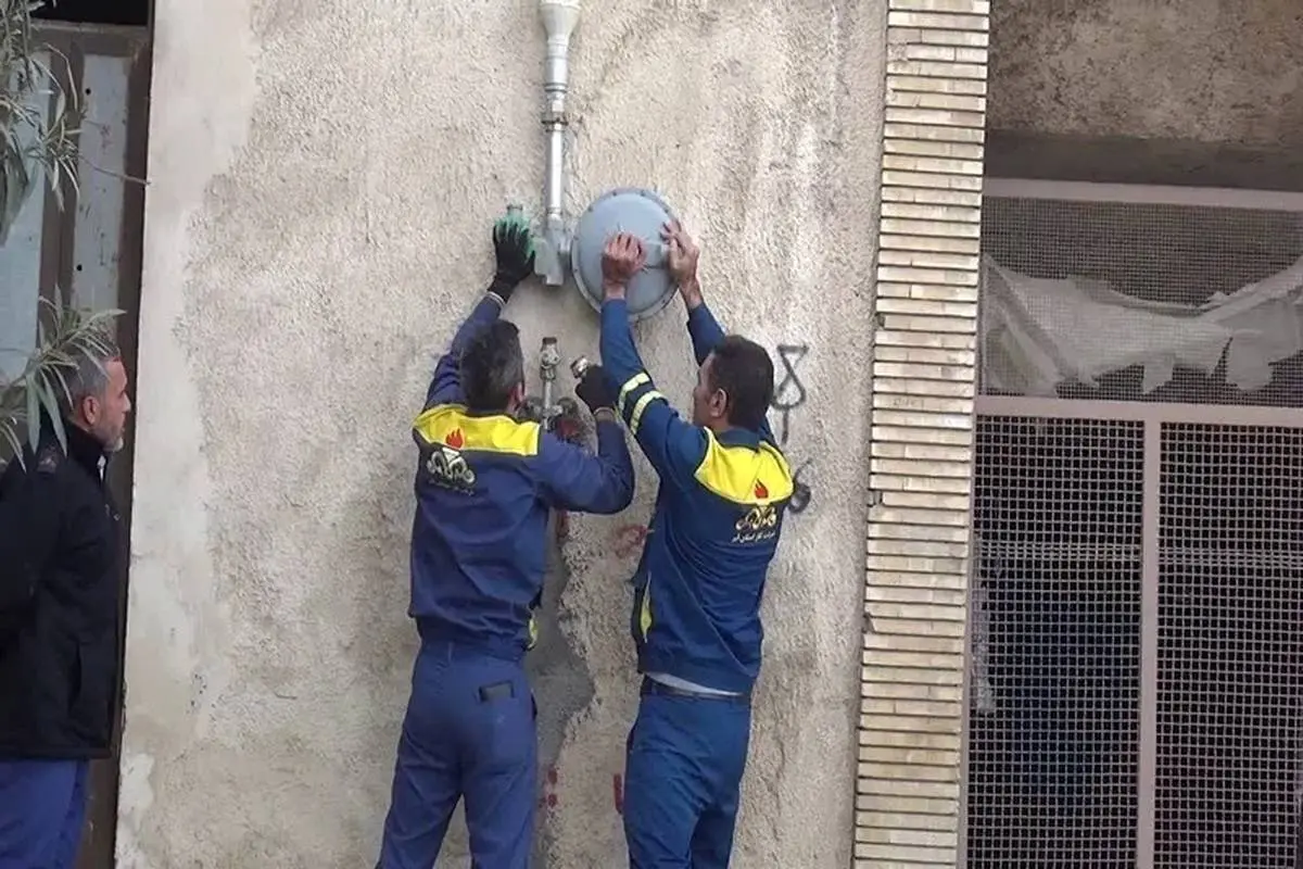 گاز شرکت راه‌آهن قطع شد