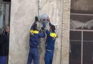 گاز شرکت راه‌آهن قطع شد