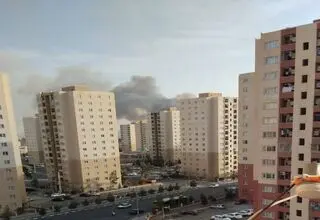 توضیح یک منبع رسمی درباره مشاهده دود غلیظ در پرند