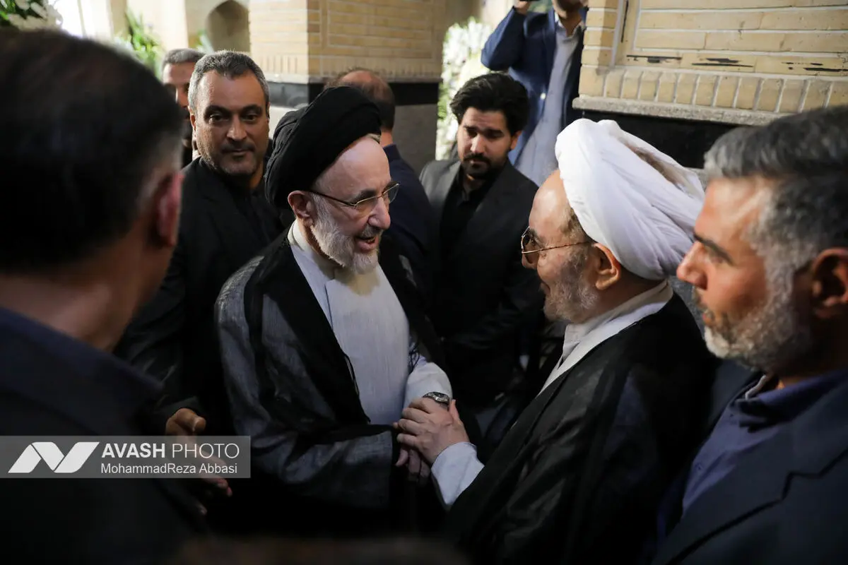 مراسم ترحیم حاجیه خانم «خدیجه خاتمی»