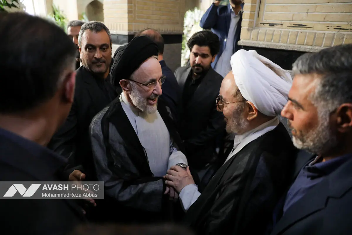 مراسم ترحیم حاجیه خانم «خدیجه خاتمی»