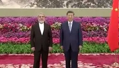 عبدالرضا رحمانی فضلی استوارنامه خود را تقدیم شی جی پینگ کرد