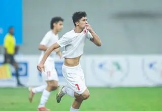 کامبک نوجوانان ایران مقابل فلسطین
