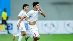 کامبک نوجوانان ایران مقابل فلسطین