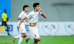 کامبک نوجوانان ایران مقابل فلسطین