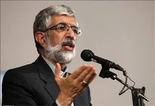 حداد عادل سیاه‌پوش شد