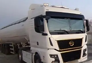 توقیف کامیون حامل قاچاق سوخت