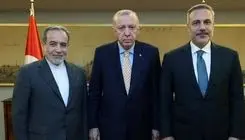عراقچی با اردوغان دیدار کرد