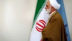 عیادت رئیس قوه قضاییه از آیت الله نوری همدانی 
