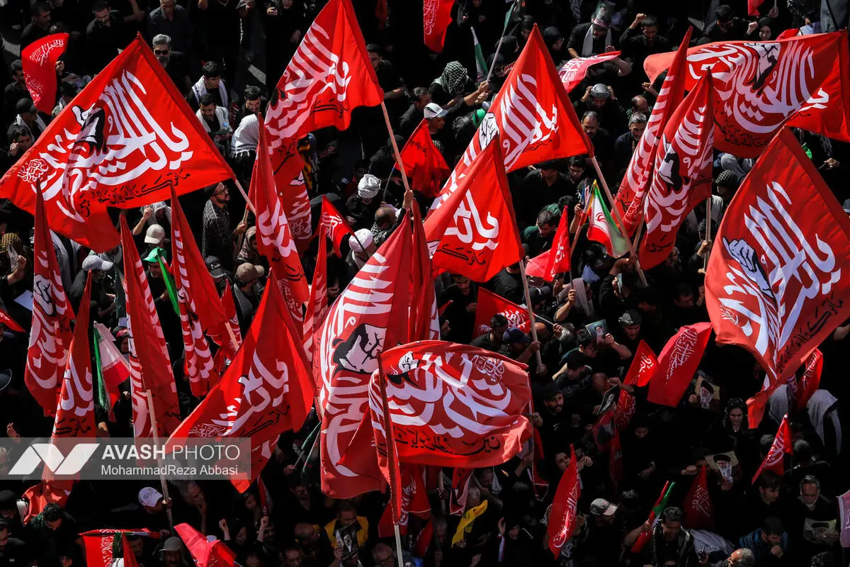 مراسم تشییع پیکر مطهر رهبر شهید انقلاب در تهران - ۲