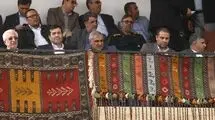 حضور وزیر ورزش و جوانان در مسابقات کشتی با چوخه