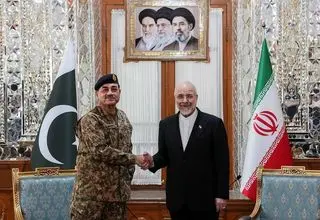 عاصم منیر با قالیباف دیدار کرد