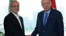 پیام مسعود پزشکیان به اردوغان