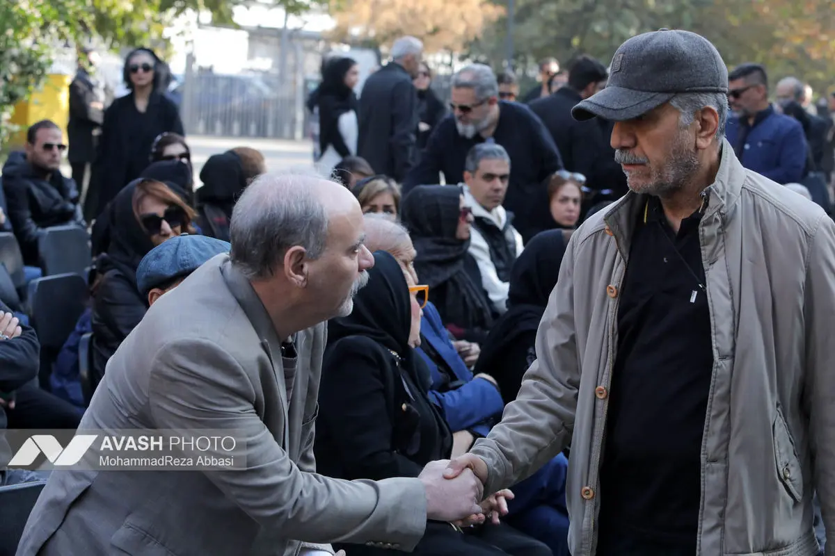 مراسم تشییع پیکر هادی مرزبان