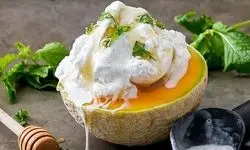 طرز تهیه فراپه طالبی و بیسکوییت؛ ترکیبی خوش‌طعم برای روزهای گرم