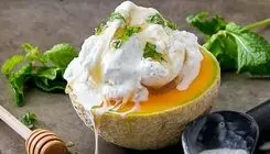 طرز تهیه فراپه طالبی و بیسکوییت؛ ترکیبی خوش‌طعم برای روزهای گرم