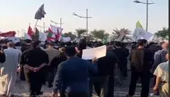 اعتراض علنی عراقی‌ها به تصمیم دولت عراق برای توقف پروازهای ایران