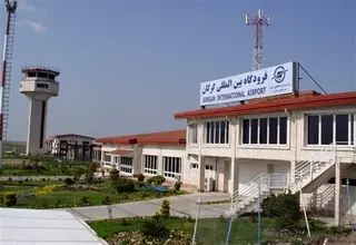 آتش‌سوزی کنترل‌شده در فرودگاه گرگان
