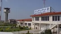 آتش‌سوزی کنترل‌شده در فرودگاه گرگان