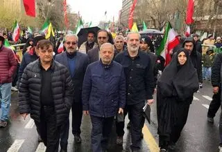 حضور وزیر آموزش و پرورش در راهپیمایی روز جهانی قدس
