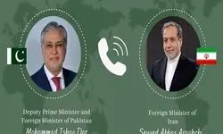 عراقچی با وزیر امور خارجه پاکستان گفتگو کرد