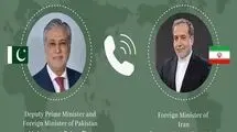 عراقچی با وزیر امور خارجه پاکستان گفتگو کرد