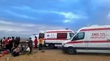 ۲۵ مصدوم در حادثه واژگونی مینی‌بوس دانش‌آموزان در بوشهر