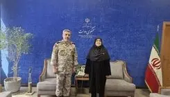 مهاجرانی با سخنگوی ارتش دیدار کرد