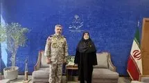 مهاجرانی با سخنگوی ارتش دیدار کرد