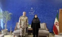 مهاجرانی با سخنگوی ارتش دیدار کرد